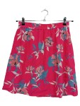 Vorschaubild 1 von Damen A-Linienrock Gr. 36 S Pink Blumenmuster Viskose