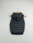 Vorschaubild 2 von Steppweste Kinder Gr. 128 Schwarz Sportlich mit Kapuze