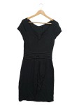 Vorschaubild 1 von Damen Etuikleid Strickkleid Schwarz Gr. 38 M Business Klassisch
