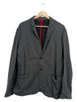 Vorschaubild 1 von Sakko Herren Grau Gr. 50 L Casual Blazer Jackett Einreiher