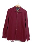 Vorschaubild 1 von Freizeithemd Herren Langarm Rot Gr. 50 L Casual Baumwolle