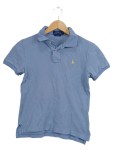 Vorschaubild 1 von Kinder Poloshirt Blau Gr. 152 Slim Fit Baumwolle Kurzarm