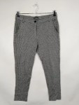 Vorschaubild 5 von Stoffhose Damen Gr. 38 W29 Schwarz Fischgrätenmuster Klassisch