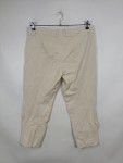 Vorschaubild 2 von Damen Stoffhose Caprihose Beige Gr. 42 W33 XL Klassisch