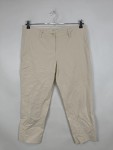 Vorschaubild 3 von Damen Stoffhose Caprihose Beige Gr. 42 W33 XL Klassisch