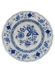Vorschaubild 1 von Zwiebelmuster Essteller 22 cm Porzellan Weiß Blau