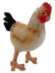 Vorschaubild 2 von Kuscheltier Hahn Stofftier Huhn Plüschtier 16 cm Beige