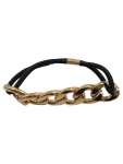 Vorschaubild 3 von Haargummi Haarschmuck Gliederketten-Detail Gold Elegant Damen
