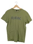 Vorschaubild 1 von Herren T-Shirt Oliv Gr. 50, L Casual Logo-Print