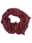 Vorschaubild 1 von Damen Schlauchtuch Schal Rot Gepunktet Casual Polyester