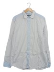 Vorschaubild 1 von Herren Business Hemd Blau Kariert Gr. 43 Slim Fit Baumwolle