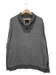 Vorschaubild 1 von Herren Pullover Kragen Knopfleiste Grau Melange Gr. 54 XXL