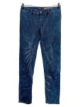 Vorschaubild 1 von Damen High Waist Jeans Blau Blattmuster Gr. 40
