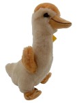 Vorschaubild 1 von Kuscheltier Ente Beige 21 cm Plüschtier Knopf im Ohr 098055