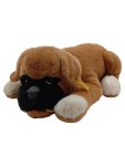 Vorschaubild 1 von Kuscheltier Hund Boxer Braun Plüschtier Stofftier 23cm