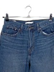Vorschaubild 4 von Damen Mom Jeans Straight Leg Ripped Blau Gr. 28