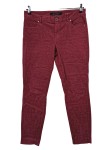 Vorschaubild 1 von Damen Cordhose Rot Gr. 42 W33 XL Casual Florales Muster