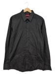 Vorschaubild 1 von Business Hemd Herren Schwarz Gr. 52, XL Langarm Slim Fit