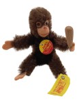 Vorschaubild 3 von Kuscheltier Affe Jocko Braun 10 cm Vintage Plüschtier Knopf im Ohr