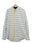 Vorschaubild 1 von Herren Freizeithemd Weiß Gestreift Gr. 52, XL Custom Fit