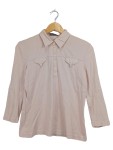 Vorschaubild 1 von Poloshirt Langarm mit Brusttaschen Rosa Gr. 38 M Casual