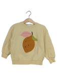Vorschaubild 1 von Kinder Sweatshirt Gr. 98 Beige Zitrone Applikation Homemade Lemonade
