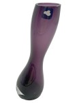 Vorschaubild 1 von Glasvase Heart Design Lila 22cm Modern