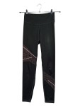 Vorschaubild 1 von Damen Sport Leggings Schwarz Gr. 34 XS Grafisches Muster