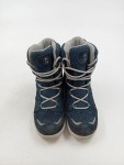 Vorschaubild 2 von Schneestiefel Kinder Gr. 33 Blau Leder Schnürung Outdoor Uni Synthetik