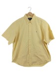 Vorschaubild 1 von Freizeithemd Herren Gr. 52 XL Gelb Kurzarm Baumwolle Casual