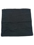 Vorschaubild 1 von Dekokissen Bezug 50x50 cm Schwarz Baumwolle Kissenhülle