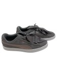 Vorschaubild 1 von Basket Heart Sneaker Gr. 40 Wildleder Grau Schleifen