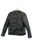 Vorschaubild 1 von Lederjacke Biker Style Schwarz Gr. 164