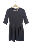 Vorschaubild 1 von Businesskleid Etuikleid Gr. 36 3/4 Ärmel Grau