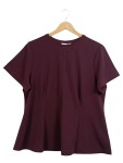 Vorschaubild 1 von T-Shirt Damen Gr. 42 Braun Rundhals Basic Viskose