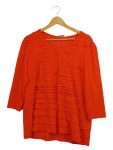 Vorschaubild 1 von Pullover Gr. 46 Orange Cut-Out Muster
