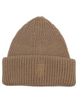 Vorschaubild 1 von Strickmütze Beanie Beige Logo