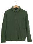 Vorschaubild 1 von Herren Pullover Langarm Grün Waffelpiqué Gr. 46 S Casual