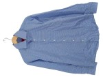 Vorschaubild 1 von Herren Business Hemd Blau Kariert Gr. 50 L Regular Fit Baumwolle