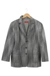 Vorschaubild 1 von TAIFUN Damen Blazer Grau Gr. 42/XL Business Elegant Baumwolle Jacke