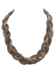 Vorschaubild 1 von Damen Halskette Elegant Mehrfarbig Metall 52 cm