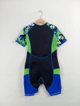 Vorschaubild 2 von Sealife Neoprenanzug kurz Kinder Gr. 140 Schwarz Blau Grün Sternenmuster