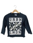 Vorschaubild 1 von Sweatshirt URBN LNDN Grafik Schwarz Gr. 134