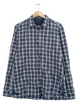 Vorschaubild 1 von Herren Freizeithemd Hemd Kariert Blau Gr. 43 XL Baumwolle