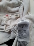 Vorschaubild 4 von Kapuzenpullover Hoodie Herren Gr. 44 XS Weiß Logo-Print Casual