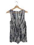 Vorschaubild 1 von Jumpsuit Gr. 38 Batik Muster V-Ausschnitt Viskose