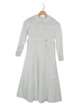 Vorschaubild 1 von Festliches Kleid Gr. 140 Weiß Glitzer Kragen