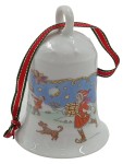 Vorschaubild 1 von Weihnachtsglocke 1990 Flußland Porzellan Sammler