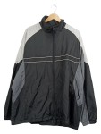 Vorschaubild 1 von Trainingsjacke Herren Gr. 52 schwarz grau Streifen