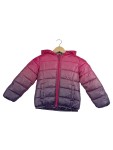 Vorschaubild 1 von Steppjacke Mädchen Gr. 110 Pink Lila Farbverlauf Kapuze Winter